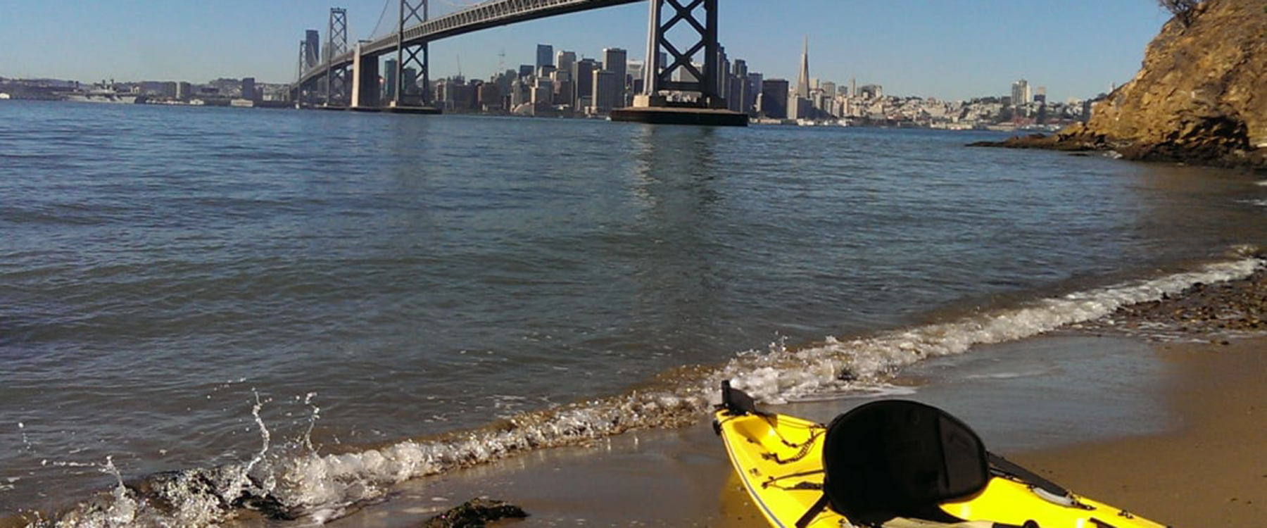 paddling in the Bay Area