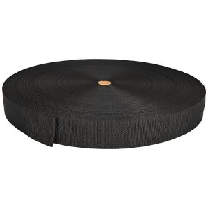 2 inch Polypro Bulk Webbing, Black