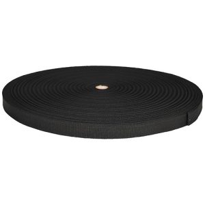 1 inch Polypro Bulk Webbing, Black